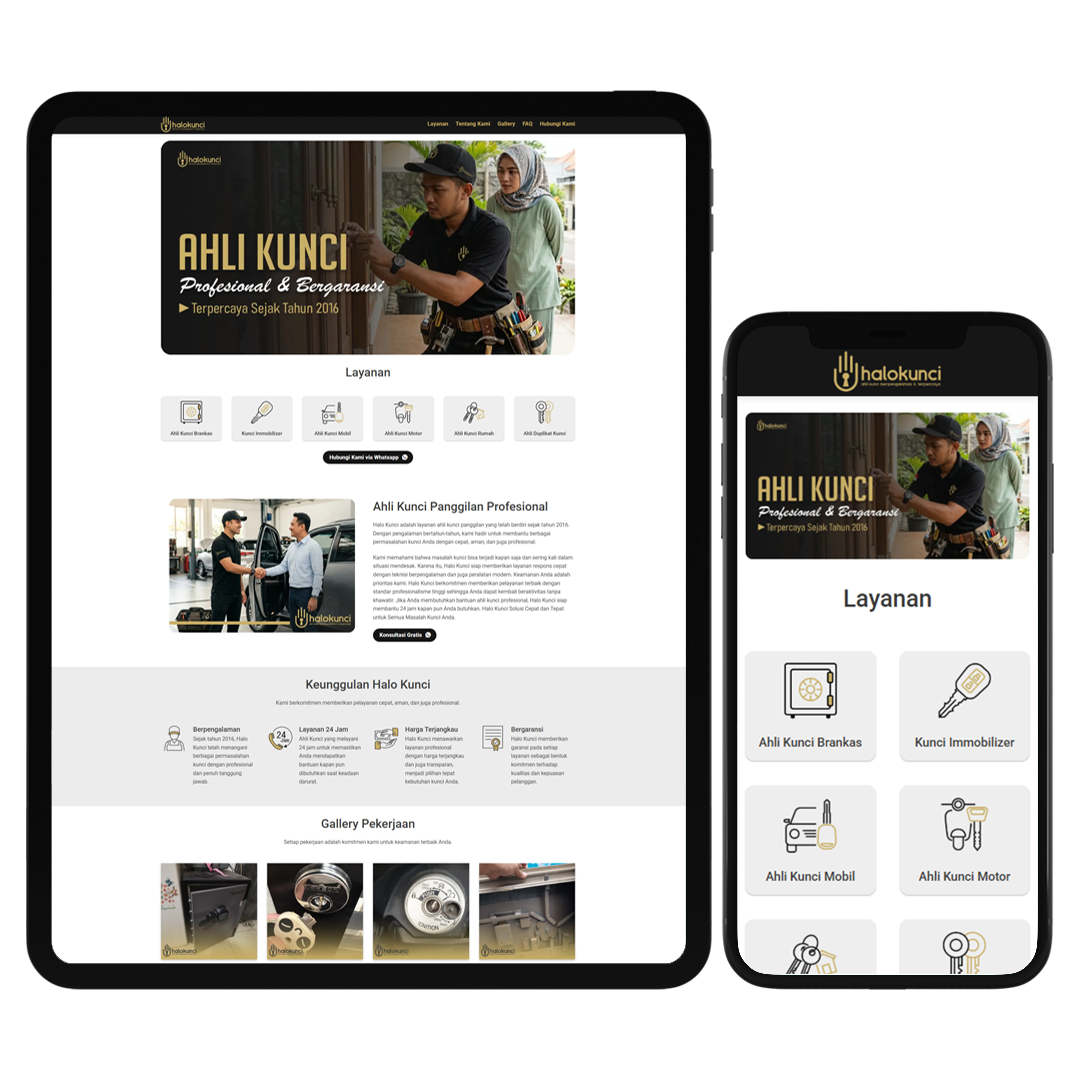 Ahli Kunci Portfolio